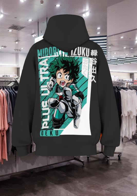 Sweat à capuche avec logo Izoku